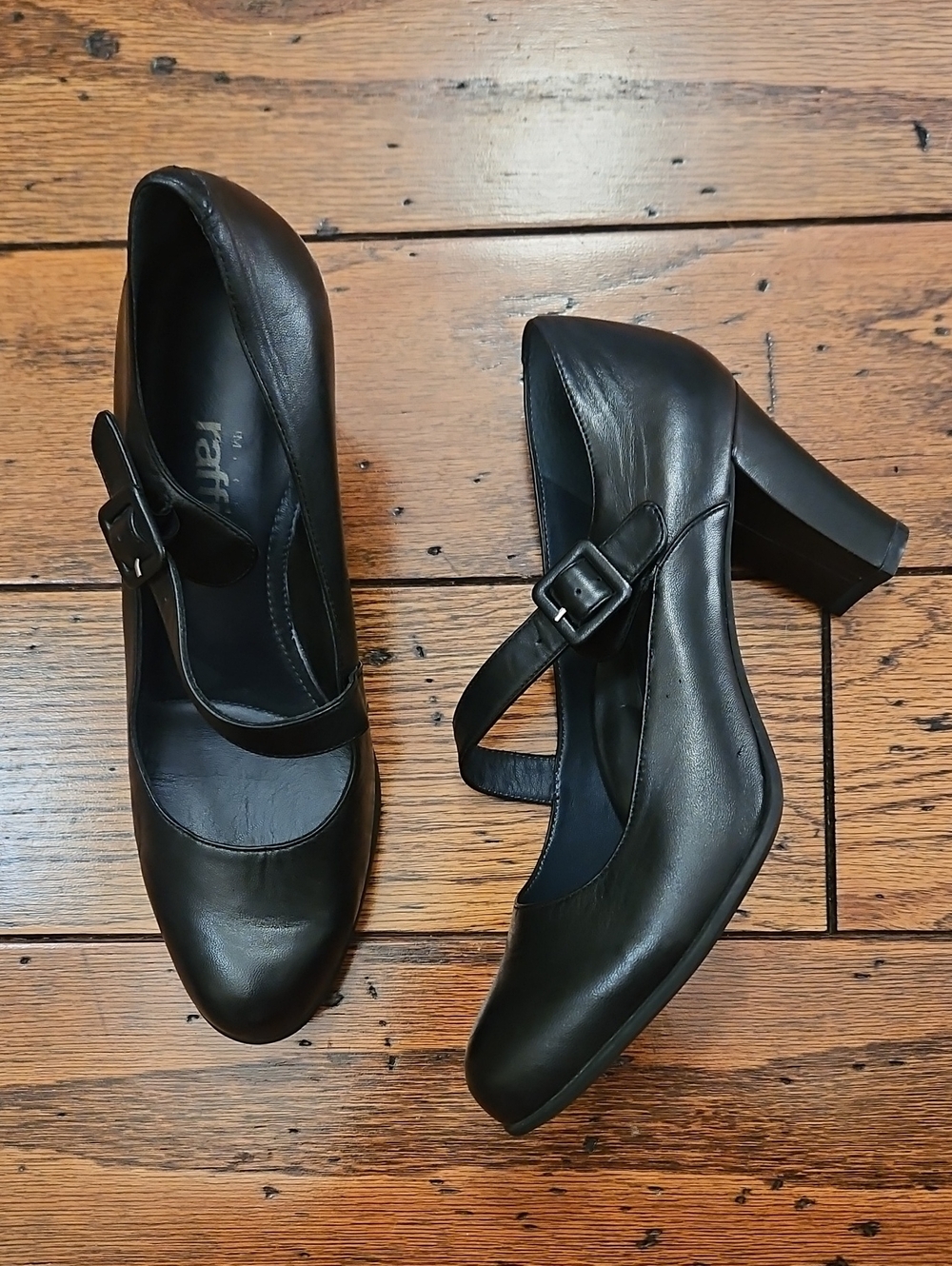 Umberto Rafinni Mary Jane Pump Black Size 10